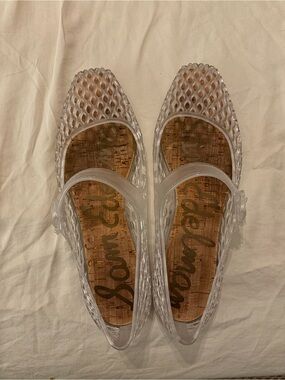 Sam Edelman Michaela Jelly Mary Jane Flats - Women's Clear